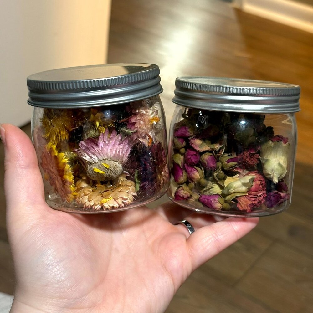 Dried flowers mix for crafts